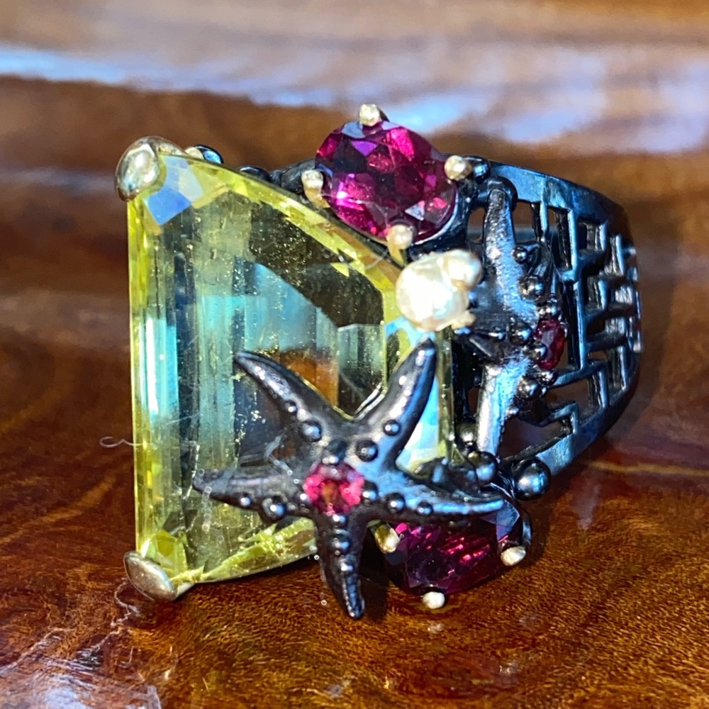 Unique Gemstone Ring - image 7